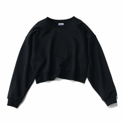 圧倒的にスタイルアップして見えるクロップト丈　【Marisol別注】SWEAT TOPS