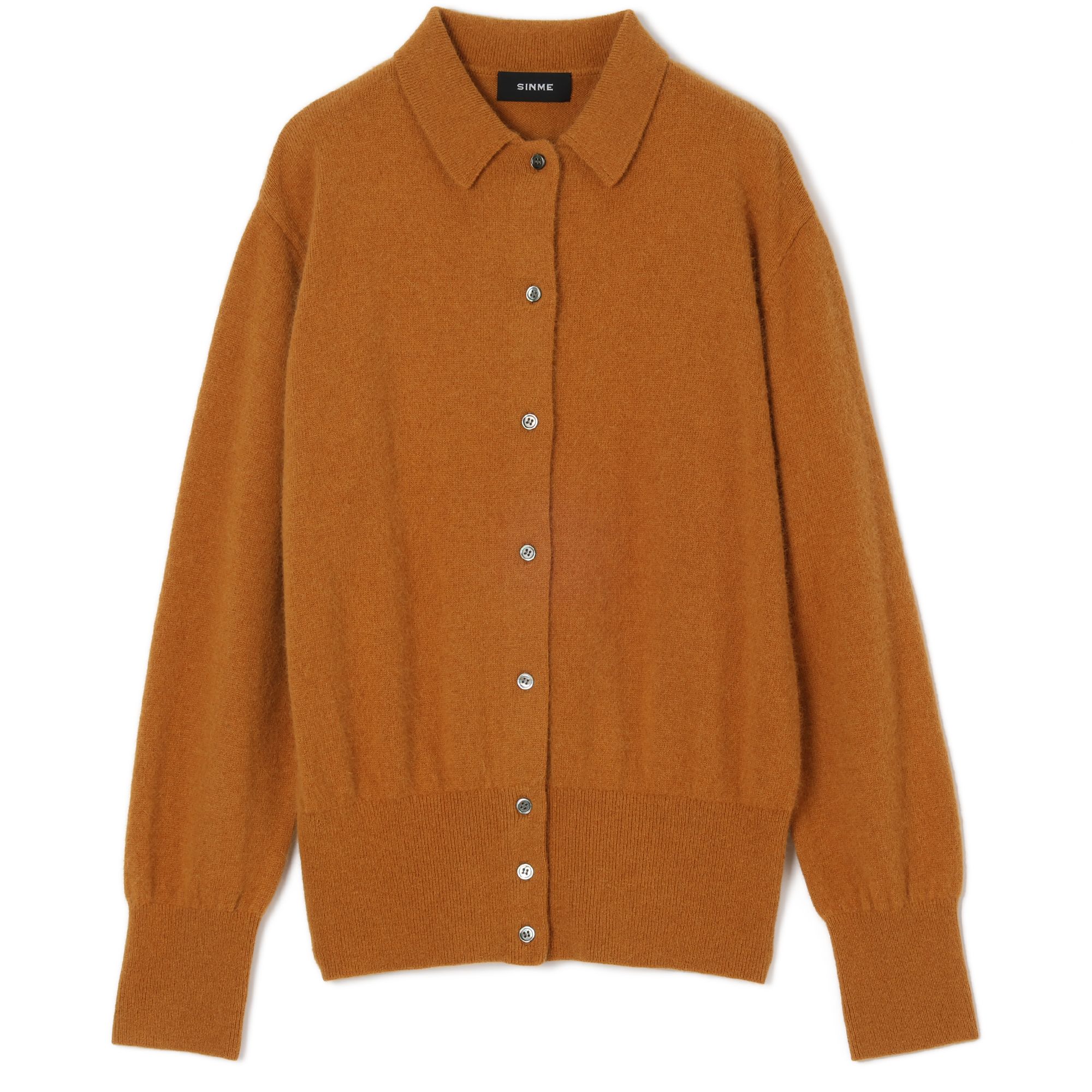 SINME(シンメ)/ポロニットカーディガン