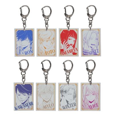 集英社HAPPY PLUS STORE鴨乃橋ロンの禁断推理（カモノハシロンノキンダンスイリ）/『鴨乃橋ロンの禁断推理』偏光パールアクリルキーホルダーコレクション 第1弾 （全8種／ランダム1種入り） BE3