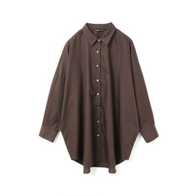 mizuiro ind(ミズイロインド)のワイドチュニックシャツ通販