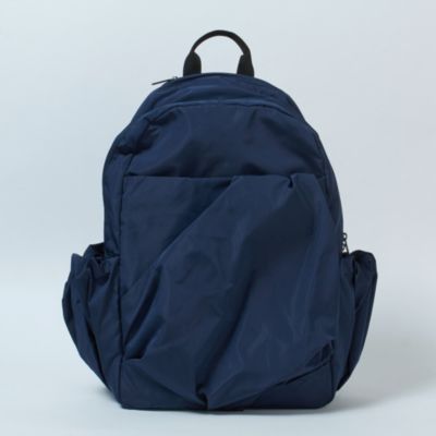 極美品 LEE限定 emmi 撥水 eco撥水 ギャザーボディーバックパック emmi(エミ)の【LEE別注】【撥水】eco撥水ギャザーボディーバック