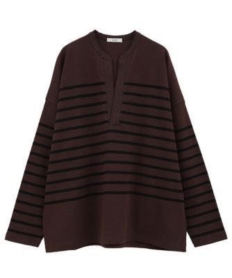 クラネ正規品❗️ 新品TWIST RIB HENRY NECK LONG TOPS CLANE（クラネ）の「TWIST RIB HENRY NECK LONG TOPS（Tシャツ