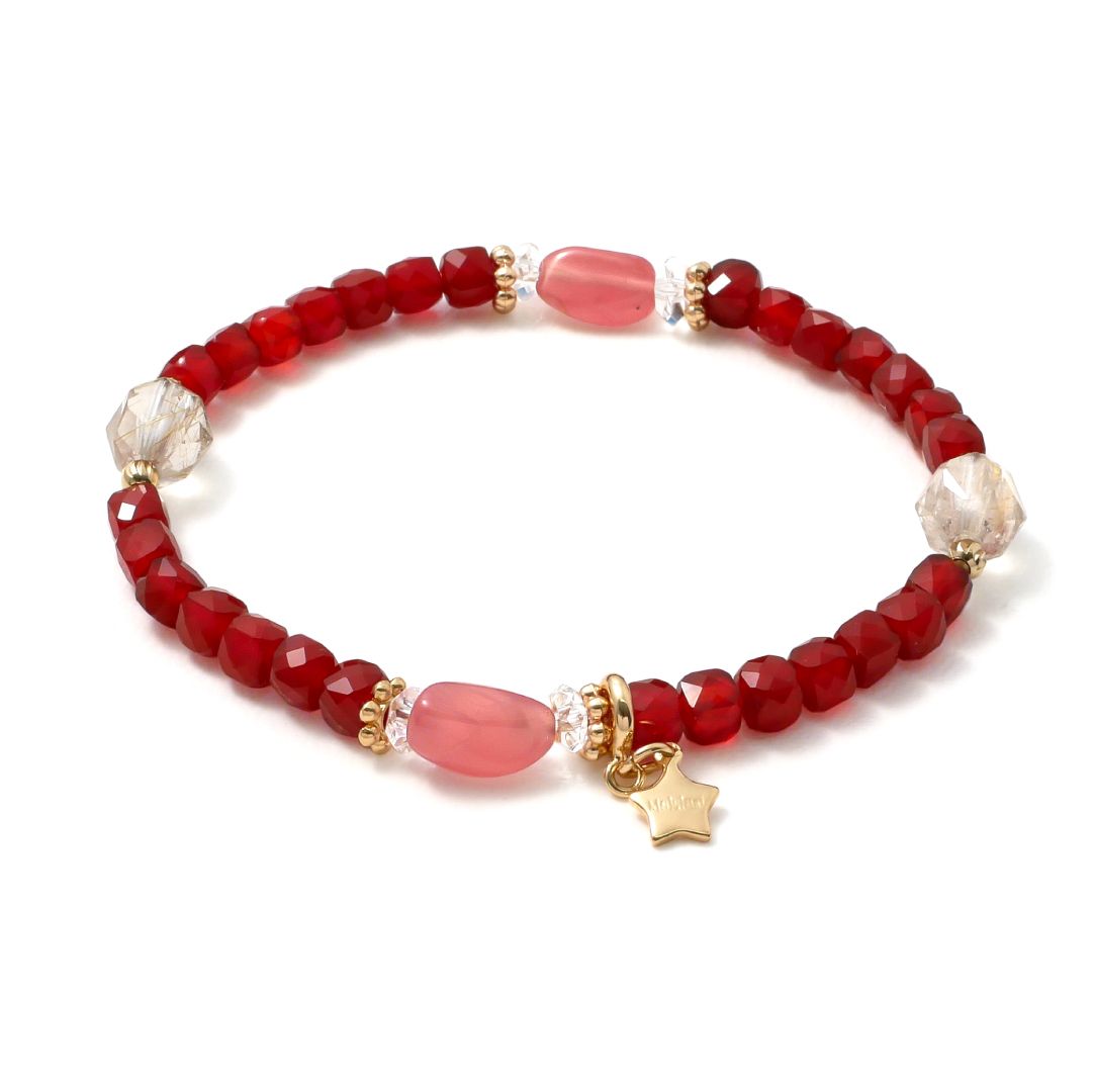 集英社HAPPY PLUS STOREで買える「Malulani Hawaii(マルラニハワイ/水晶玉子「オリエンタル占星術」スターカットブレス LOVE 2026」の画像です。価格は14,300円になります。