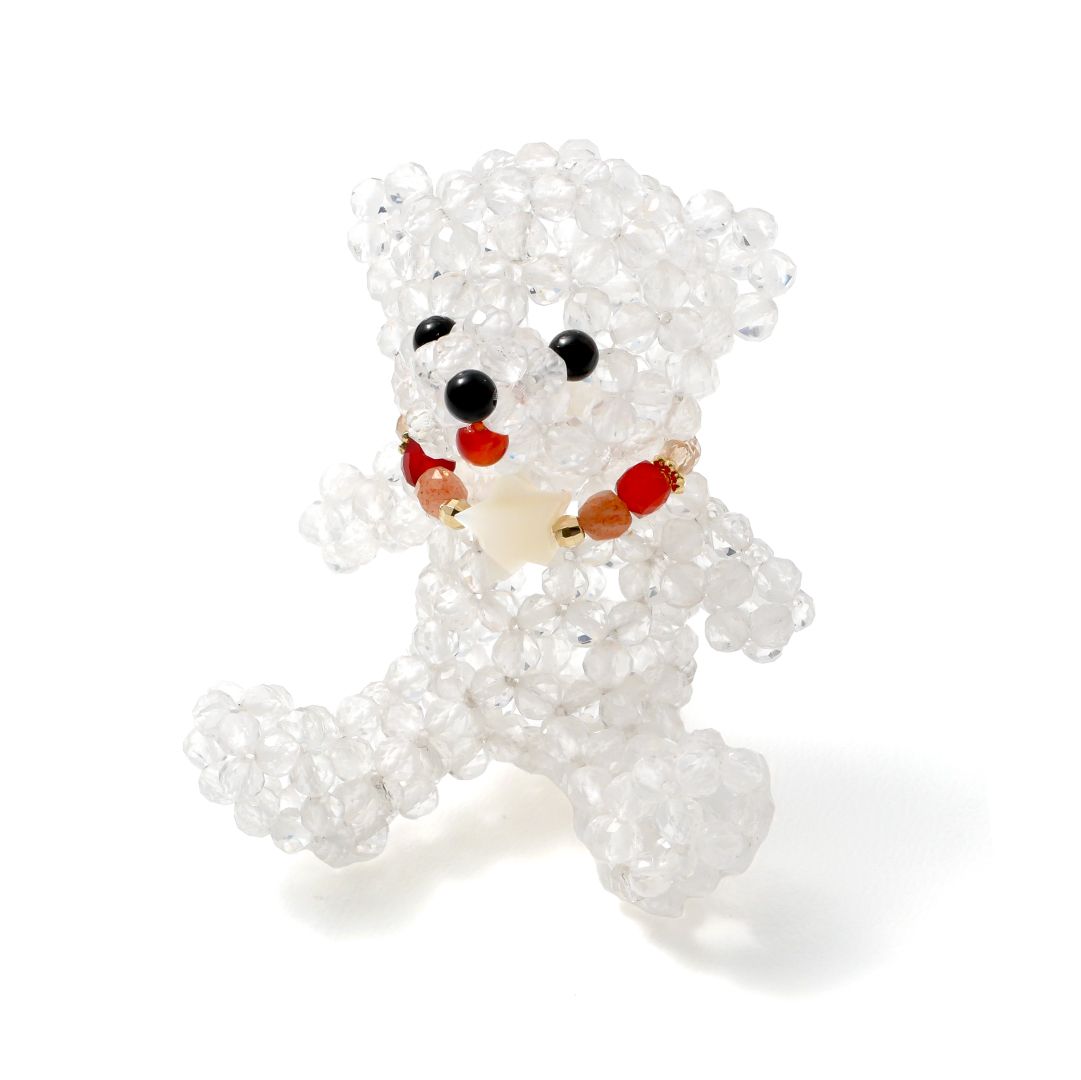 集英社HAPPY PLUS STOREで買える「Malulani Hawaii(マルラニハワイ/水晶玉子「オリエンタル占星術」クリスタルベア BE HAPPY 2026」の画像です。価格は19,800円になります。