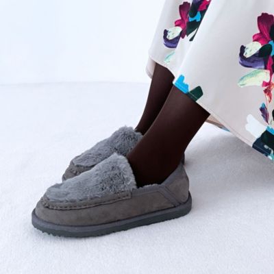 enchanted(エンチャンテッド)のエコファーモックバブーシュ通販