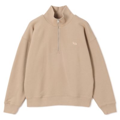 MAISON KITSUNE(���]���E�L�c�l)/BABY FOX HALF ZIP SWEATSHIRT