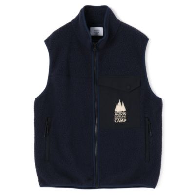 MAISON KITSUNE(メゾン・キツネ)のCASUAL FLEECE SLEEVELESS VEST通販