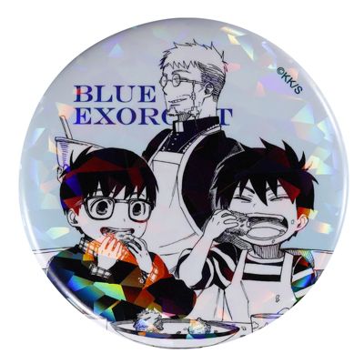 集英社HAPPY PLUS STORE青の祓魔師（アオノエクソシスト）/完全受注生産｢ジャンプSQ.｣オールスター缶バッジ 『青の祓魔師』 第3弾 [08 奥村燐＆奥村雪男＆藤本獅郎] BE3