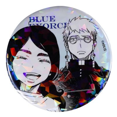 集英社HAPPY PLUS STORE青の祓魔師（アオノエクソシスト）/完全受注生産｢ジャンプSQ.｣オールスター缶バッジ 『青の祓魔師』 第3弾 ［23 藤本獅郎＆ユリ･エギン］ BE3