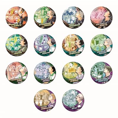 集英社HAPPY PLUS STOREハイキュー！！（ハイキュー！！）/『ハイキュー！！』コレクション缶バッジ “ALWAYS LOOK UP！！” 第1弾 （全14種／ランダム1種入り） BE3