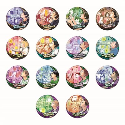 集英社HAPPY PLUS STOREハイキュー！！（ハイキュー！！）/『ハイキュー！！』コレクション缶バッジ “ALWAYS LOOK UP！！” 第2弾 （全14種／ランダム1種入り） BE3