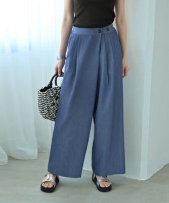 STYLE DELI(スタイルデリ)の【Kana Oyama×BLK001】スカート見えパンツ