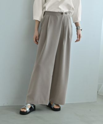 STYLE DELI(スタイルデリ)の【Kana Oyama×BLK001】スカート見えパンツ