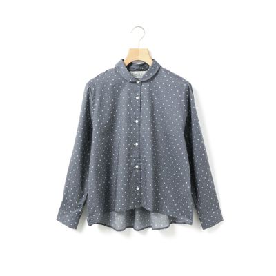 MidiUmi(ミディウミ)のドット柄ダッチカラーシャツ通販 | 集英社