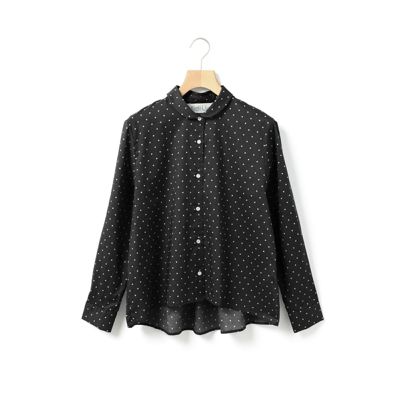 美品 ミディウミ ボリュームスリーブ コットン シャツ カーディガン ブラック MidiUmi（ミディウミ）通販 - HAPPY PLUS STORE