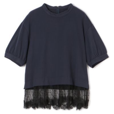 MUVEIL ミュベール レース襟 カットソー MUVEIL ミュベール レース襟 カットソー