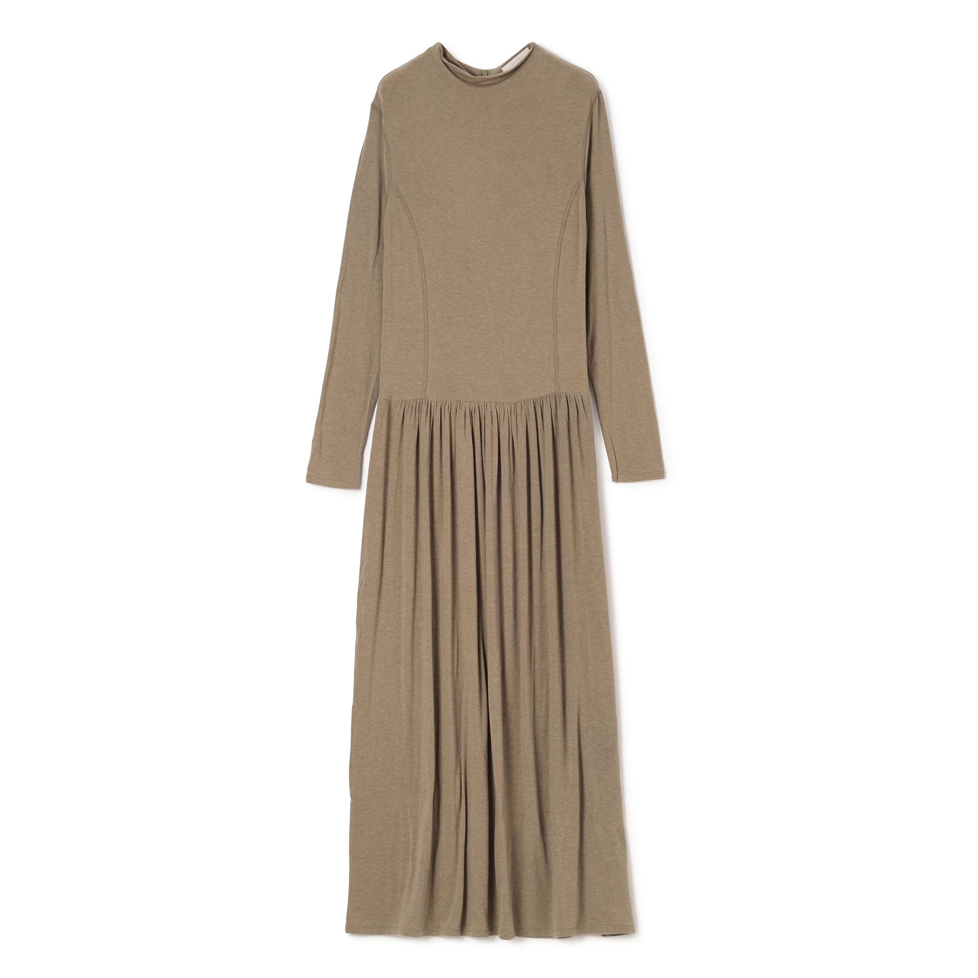 AMOMENTO(アモーメント)/MOCK NECK JERSEY DRESS