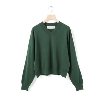 MidiUmi(ミディウミ)のVネックニットプルオーバー通販 | 集英社HAPPY