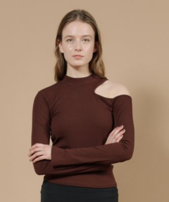 【新品未使用】Julier リブロングスリーブプルオーバー/パット付き Julier(ジュリエ)のリブ ロングスリーブプルオーバー通販