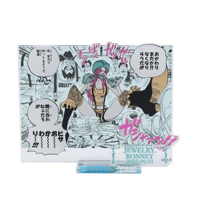 ONE PIECE バースデイジオラマフィギュア kirat 箔入りアクリル ONE PIECE』バースデイ名場面ジオラマフィギュア