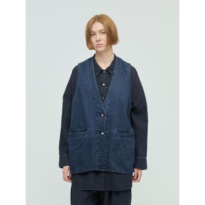 mizuiro ind(ミズイロインド)のデニムベスト通販 | 集英社HAPPY PLUS STORE