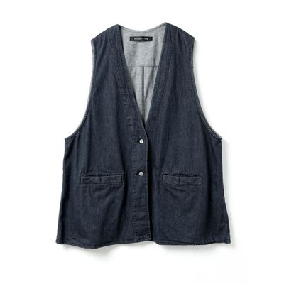 週末お値下げ❗️美品 ボリューム感が可愛いジレ styling レディースのトップスその他(ベスト・ジレ) 30代40代50代大人の
