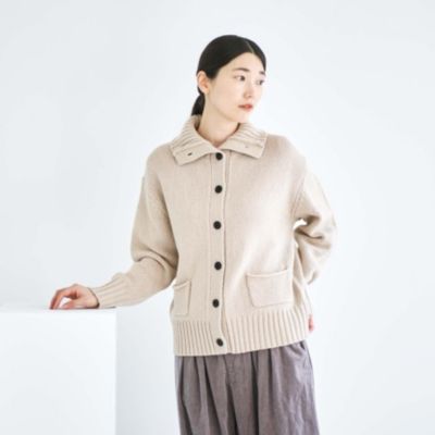 HAU(ハウ)のknit cardigan shepherd通販 Marisol（マリソル）