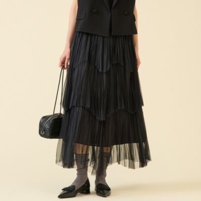 マルティニーク ニットロングスカート martinique（マルティニーク）通販 - HAPPY PLUS STORE