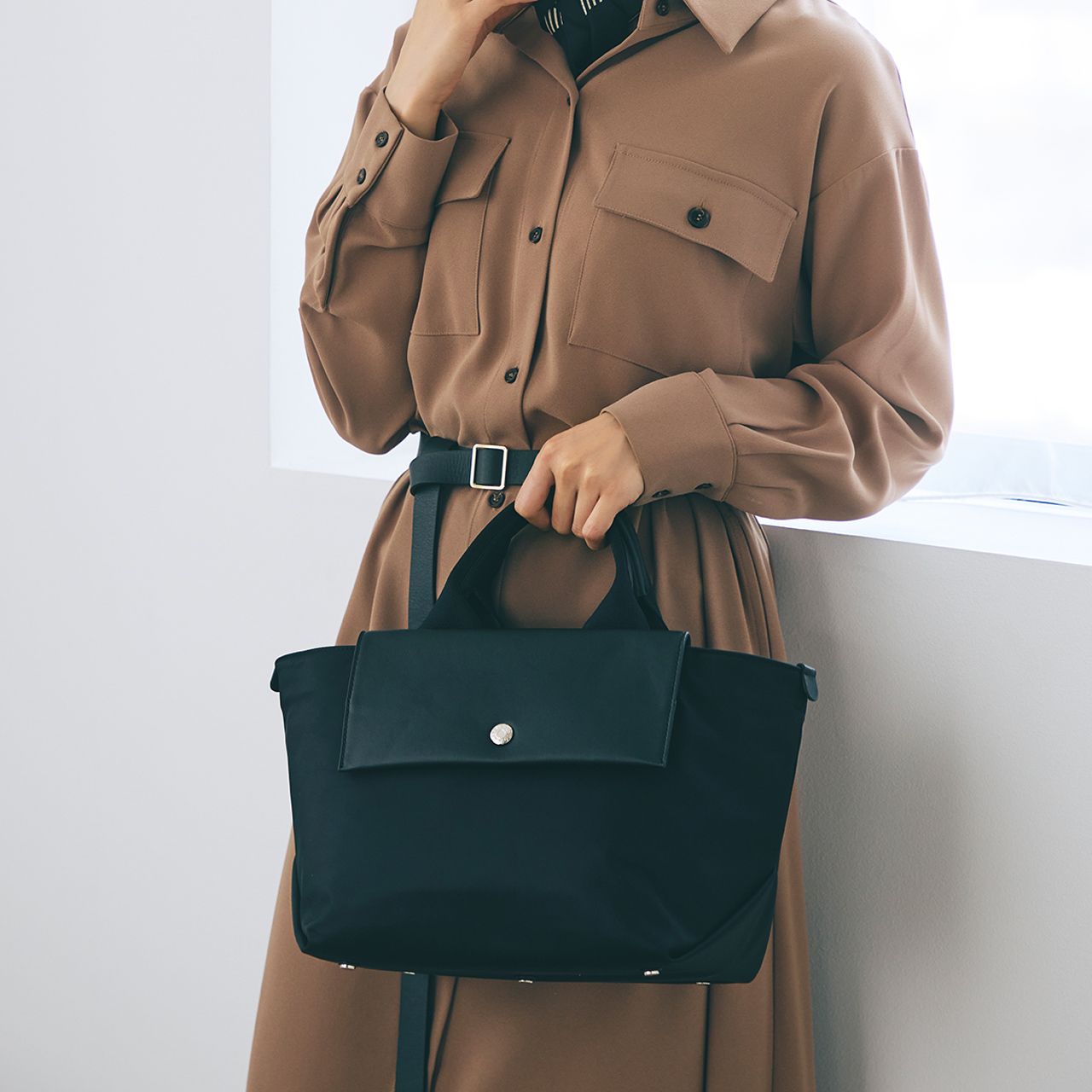 TOPKAPI(トプカピ)/【Breath TOPKAPI】DAY TRIPPER デイトリッパー ナイロン 2way ミニ トートバッグ