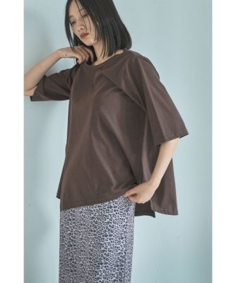 集英社HAPPY PLUS STOREmarjour（マージュール）/RELAX SIDE SLIT TEE