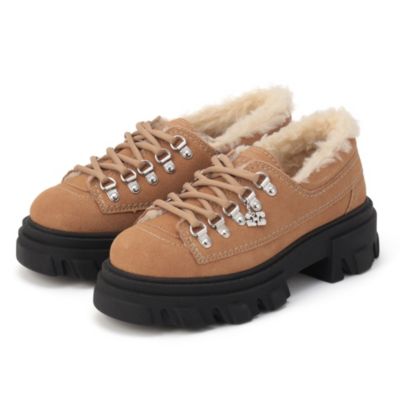 GANNI(Kj[)/Cleated Derbies Suede