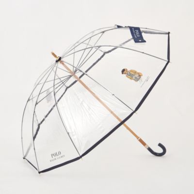 集英社HAPPY PLUS STOREPOLO RALPH LAUREN（ポロ ラルフ ローレン）/TPU×SEASONAL BEARビニール傘
