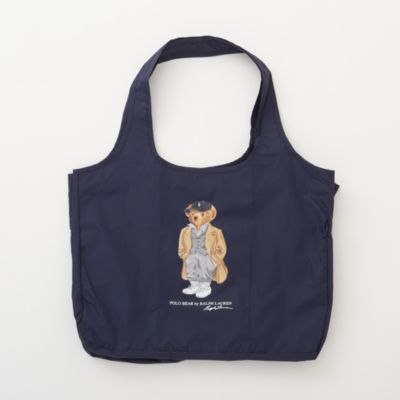 集英社HAPPY PLUS STOREPOLO RALPH LAUREN（ポロ ラルフ ローレン）/ポケッタブルレインバッグSEASON BEAR