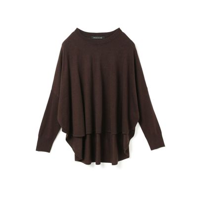 フロントシームコクーンプルオーバー