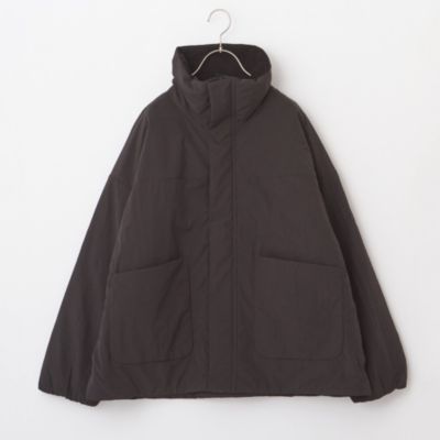 蓄熱効果に優れた薄手の中綿で、今から初春まで大活躍をお約束　【洗える】【撥水】【蓄熱】軽量中綿ショートブルゾン