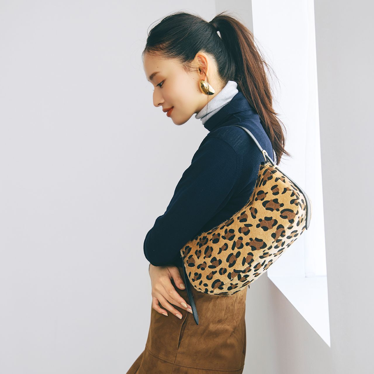 TOPKAPI(トプカピ)/【TREASURE TOPKAPI】レオパード ミニ ショルダーバッグ