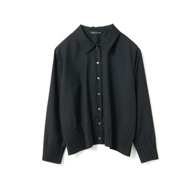 mizuiro ind プリーツヘムシャツ mizuiro ind(ミズイロインド)のプリーツヘムシャツ通販 | 集英社HAPPY