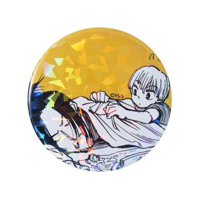 ジャンプ 50周年記念 プライズ　缶バッジ　雲雀恭弥　丸角缶バッジ アドアーズ・セガ限定 ジャンプ50周年缶バッジvol.2 雲雀恭弥