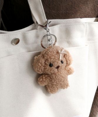 集英社HAPPY PLUS STOREcollecala（コレカラ）/もこもこミニプードルキーホルダー／チャーム