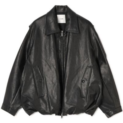 ジャケット・アウター CLANE FAKE LEATHER BALLOON JACKET FAKE LEATHER BALLOON JACKET｜OUTER(アウター)｜CLANE OFFICIAL