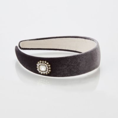 集英社HAPPY PLUS STOREPhoebe（フィービィー）/クラッシービジューカチューシャ／ベロア