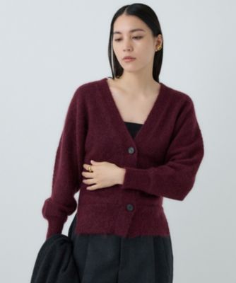 カオス　chaos キルシェニットカーディガン　2025SS ブラック カオス chaos キルシェニットカーディガン 2025SS ブラック