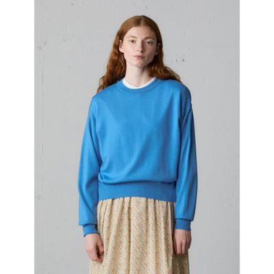 MidiUmi(ミディウミ)のクルーネックニットプルオーバー通販 MidiUmi(ミディウミ)のクルーネックニットプルオーバー通販