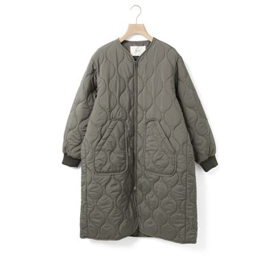 未使用　MidiUmi キルティングロングコート　ミディウミ MidiUmi(ミディウミ)のキルティングロングコート通販 | 集英社