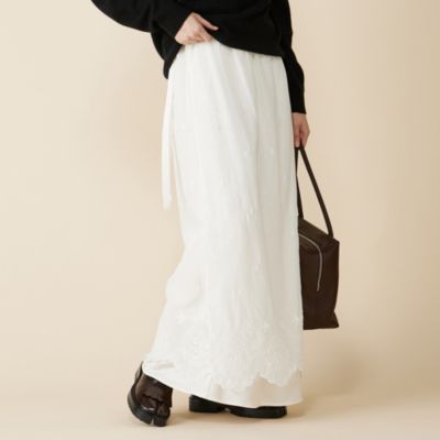 集英社HAPPY PLUS STOREShinzone（シンゾーン）/LACE APRON SKIRT