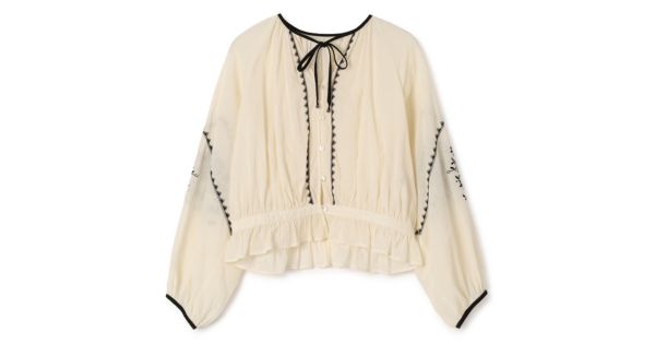 THE SHINZONE(ザ シンゾーン)のEMBROIDERED BLOUSE通販 | 集英社HAPPY 