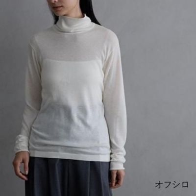 DRESS HERSELF(ドレスハーセルフ)のシアーニット／シルクカシミヤ