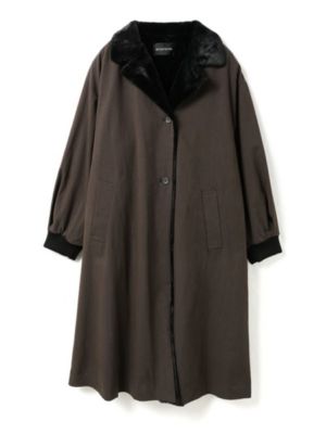 ミズイロインド　バックボアコート mizuiro ind(ミズイロインド)のバックボアコート通販 | 集英社HAPPY