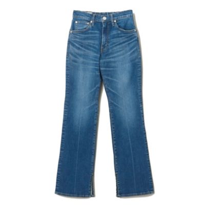 SURT×eclat(サート×エクラ)の【別注】ハイライズスリットフレアデニム