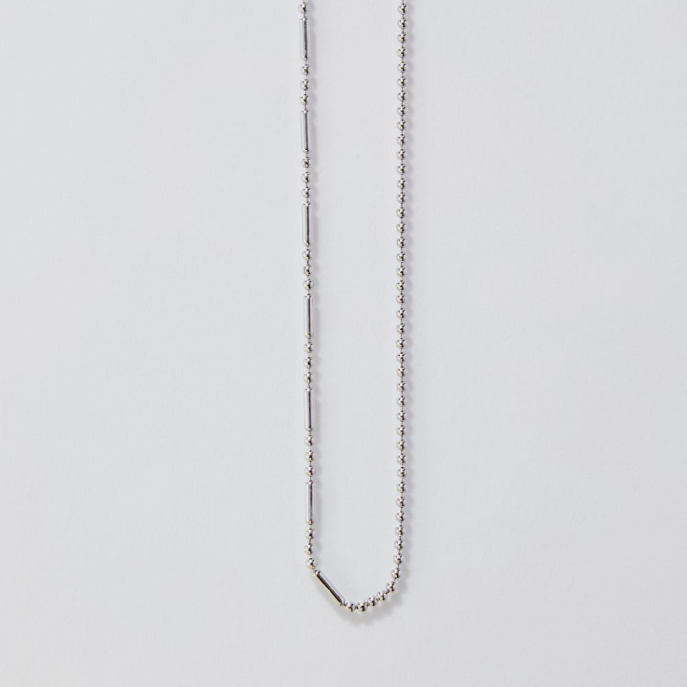 Phoebe(フィービィー)/【金属アレルギー対応】デザインボールチェーンネックレス